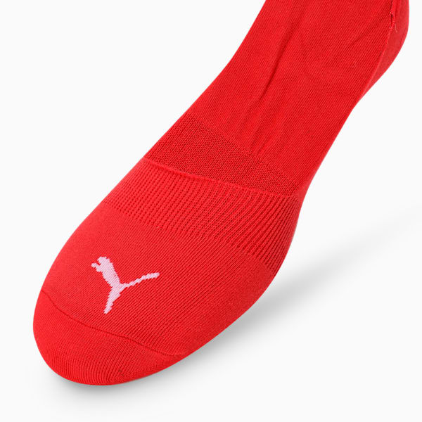 Footie Socks Pack of 2, Burnt Red-Lake Blue, extralarge-IND