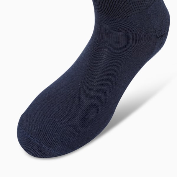 Half Terry Ankle-Length Socks Pack of 6, Varsity Green, extralarge-IND
