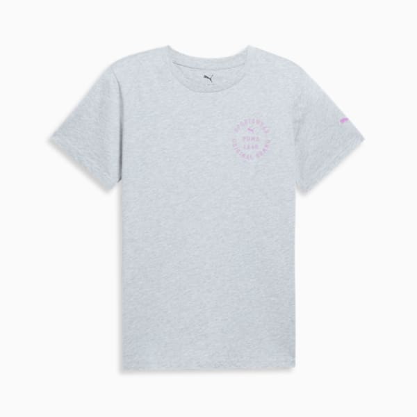 Sports Graphic Women's Tee, Light Gray Heather, extralarge