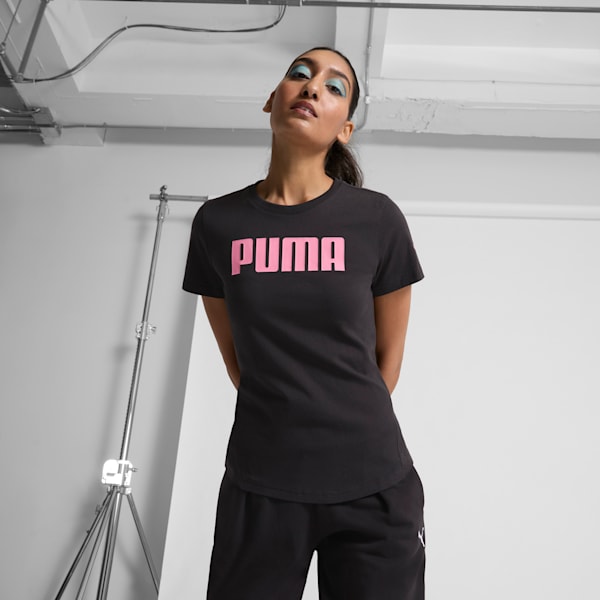 PUMA Fill Women's Tee, PUMA Black, extralarge