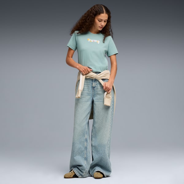 Playera Citrus para mujer, Light Moss, extralarge