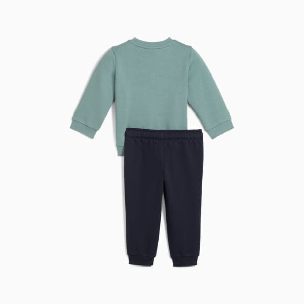 Conjunto con sudadera Minicats Essentials para niños, Green Moon, extralarge