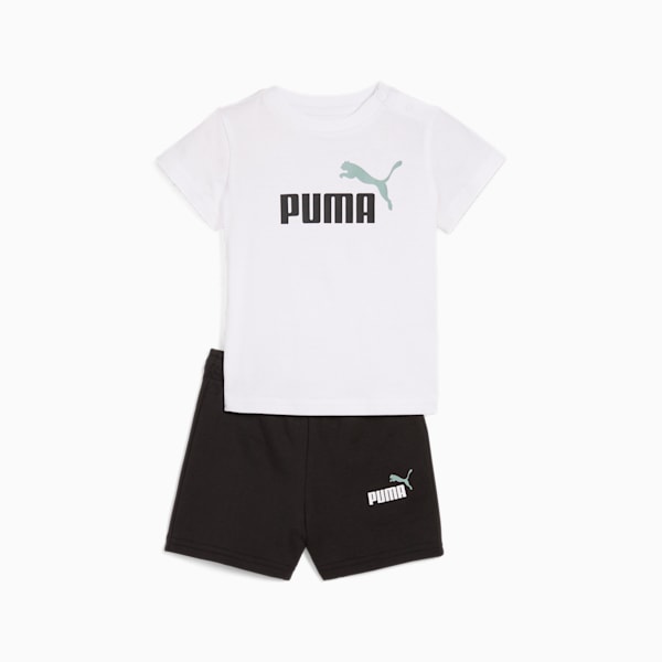 ベビー ミニキャット ESS Tシャツ & ショーツ 上下セット 74-98cm, PUMA White, extralarge-JPN