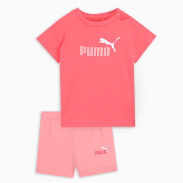 Minicats Toddlers' Tee & Shorts Set, Peach Frost, extralarge-IND