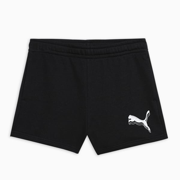 Metallic Youth Shorts, PUMA Black, extralarge-IND