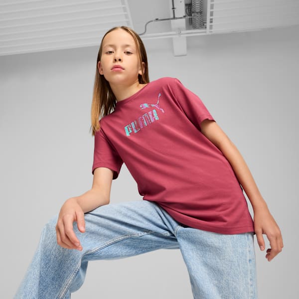 Nature 2.0 Youth Tee, Port, extralarge-IND