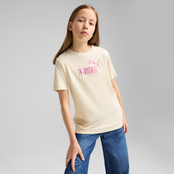 Nature 2.0 Youth Tee, Alpine Snow, extralarge-IND