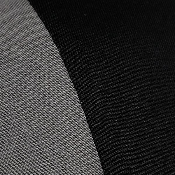 Men's Contrast Sleeve Slim Fit Tee, PUMA Black, extralarge-IND