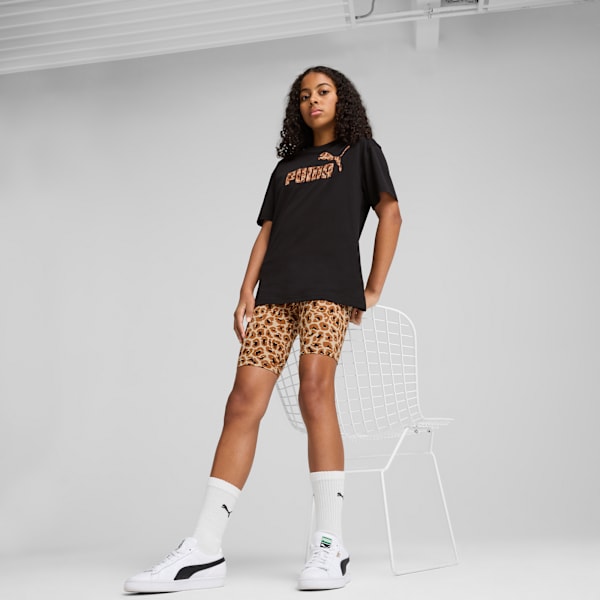 Essentials Animal Logo Infill Tee Youth, PUMA Black, extralarge