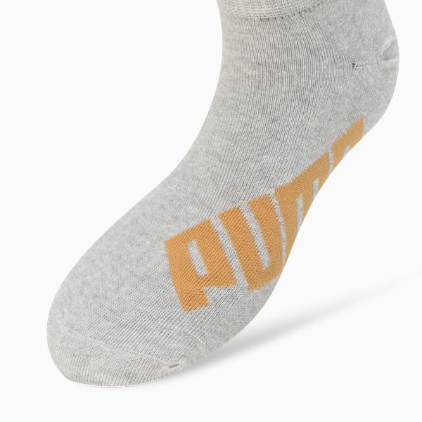 Sneaker Socks Pack of 3, PUMA Black-PUMA White-Light Gray Heather, extralarge-IND