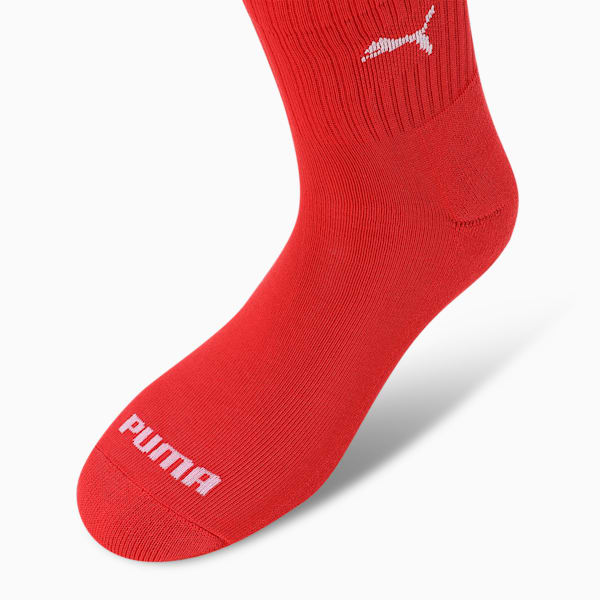 Sport Socks Pack of 3, PUMA Black-Blazing Blue-PUMA Red, extralarge-IND