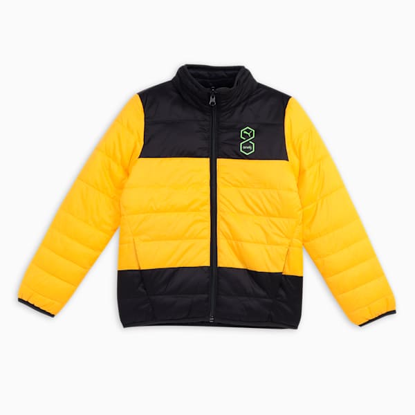 PUMA x one8 Kid's Reversible Jacket, PUMA Black, extralarge-IND