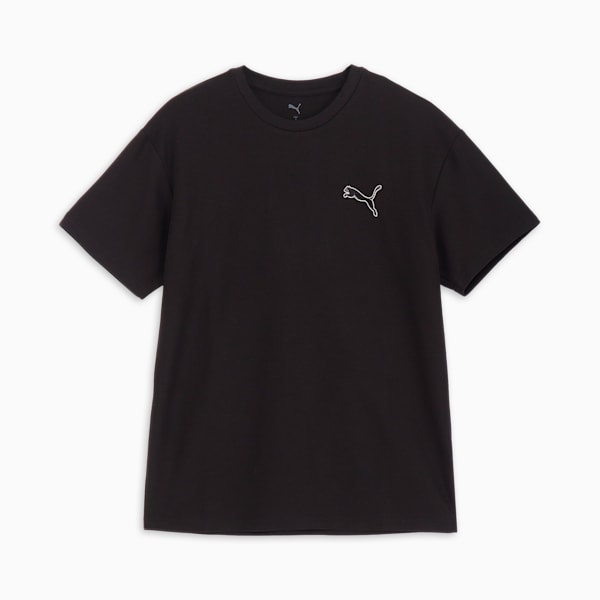 メンズ ESS MX キャット EMB ピケ 半袖 Tシャツ, PUMA Black, extralarge-JPN