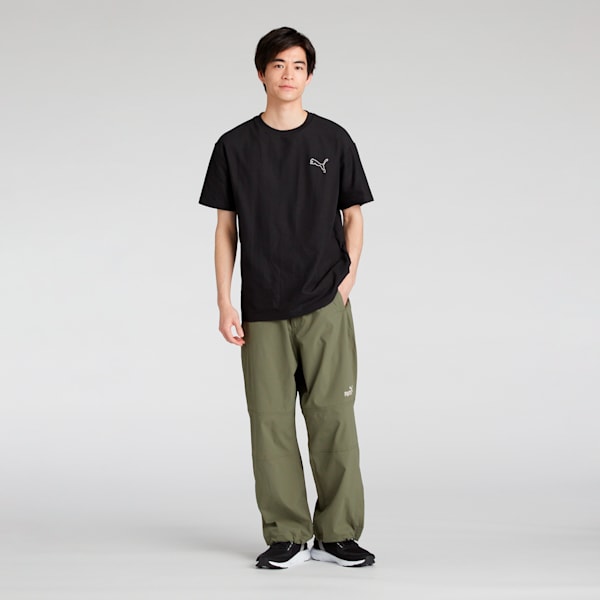 メンズ ESS MX キャット EMB ピケ 半袖 Tシャツ, PUMA Black, extralarge-JPN