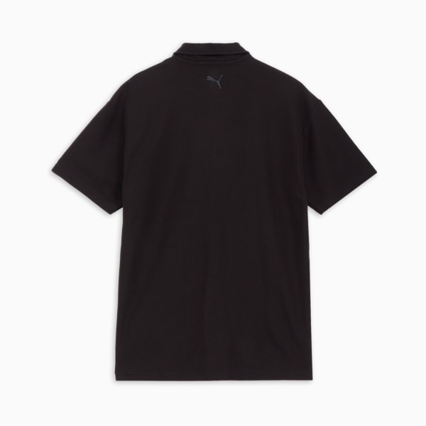 メンズ ESS MX キャット EMB ピケ 半袖 ポロシャツ, PUMA Black, extralarge-JPN