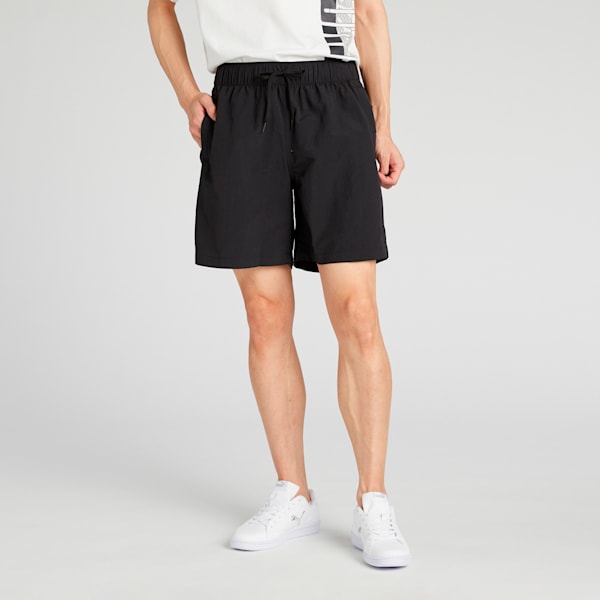 メンズ ESS キャット ウーブン 7 ショート パンツ, PUMA Black, extralarge-JPN