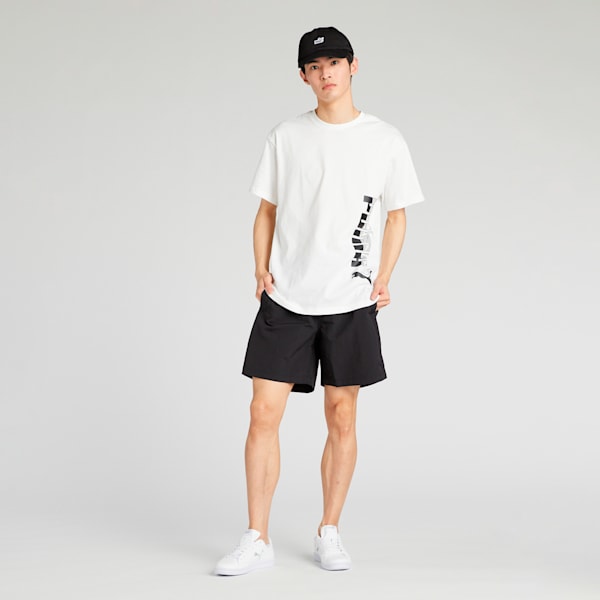 メンズ ESS キャット ウーブン 7 ショート パンツ, PUMA Black, extralarge-JPN