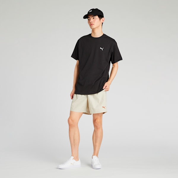 メンズ ESS ロゴ ラブ MX バックプリント 半袖 Tシャツ, PUMA Black, extralarge-JPN