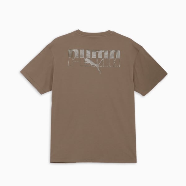 メンズ ESS ロゴ ラブ MX バックプリント 半袖 Tシャツ, Velvet Moss, extralarge-JPN