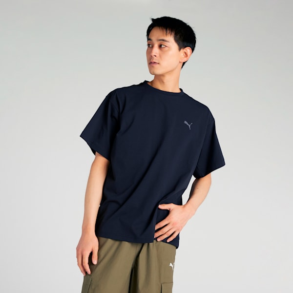 メンズ サマー 半袖 Tシャツ, PUMA Black, extralarge-JPN