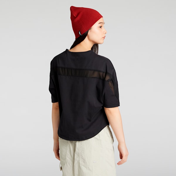 ウィメンズ CORE HERITAGE MX 半袖 Tシャツ, PUMA Black, extralarge-JPN