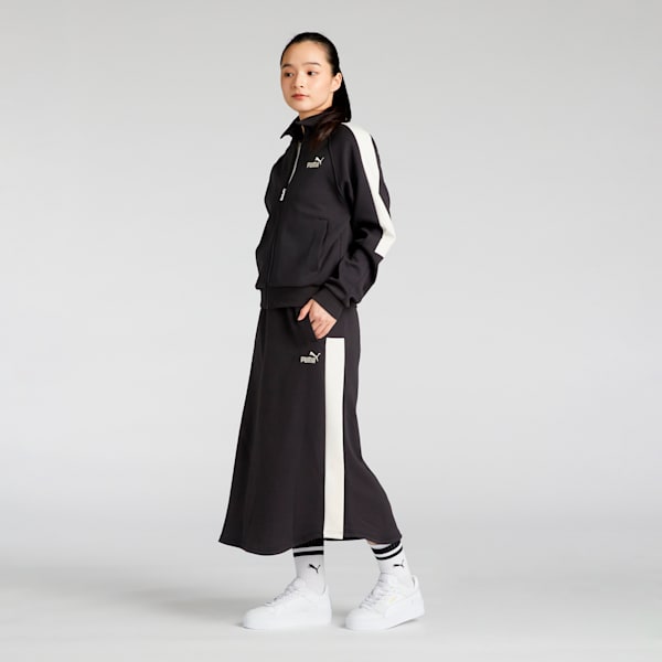ウィメンズ CORE HERITAGE MX ロング スカート, PUMA Black, extralarge-JPN