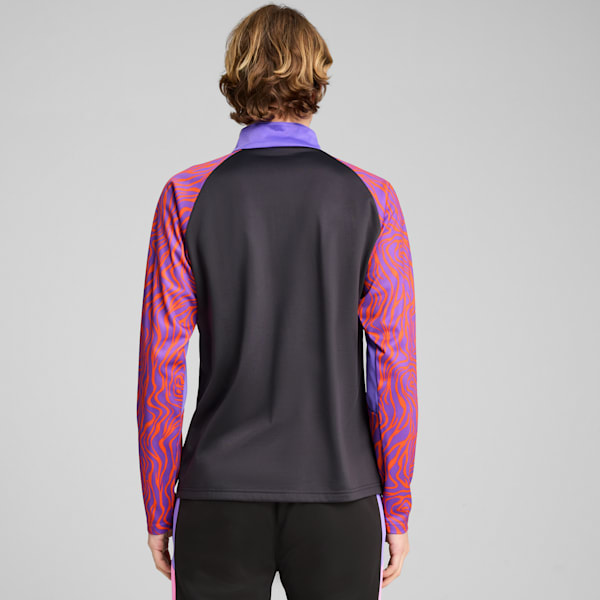 Sudadera de fútbol con cierre Neymar Jr Creativity para hombre, Dark Coal-Soft Violet, extralarge