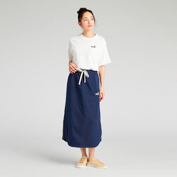ウィメンズ ESS MX NO1 ロゴ リラックス 半袖 Tシャツ, PUMA White, extralarge-JPN