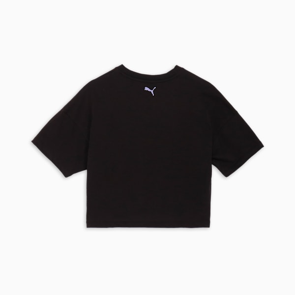 ウィメンズ ESS ロゴ ラブ MX グラフィック 半袖 Tシャツ, PUMA Black, extralarge-JPN