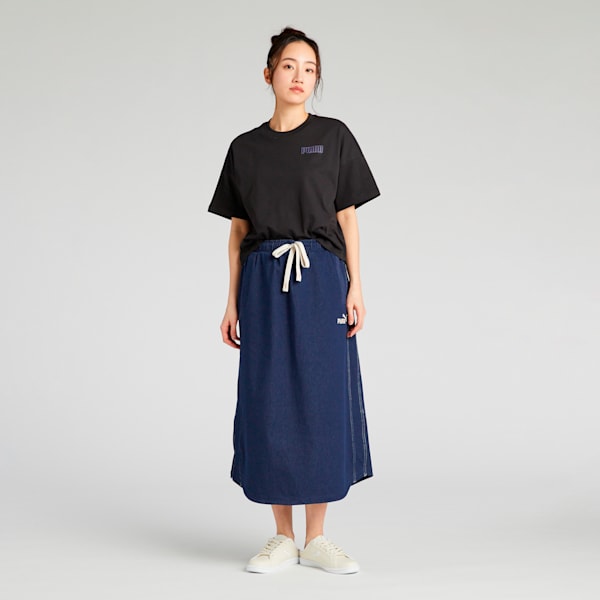 ウィメンズ ESS ロゴ ラブ MX グラフィック 半袖 Tシャツ, PUMA Black, extralarge-JPN