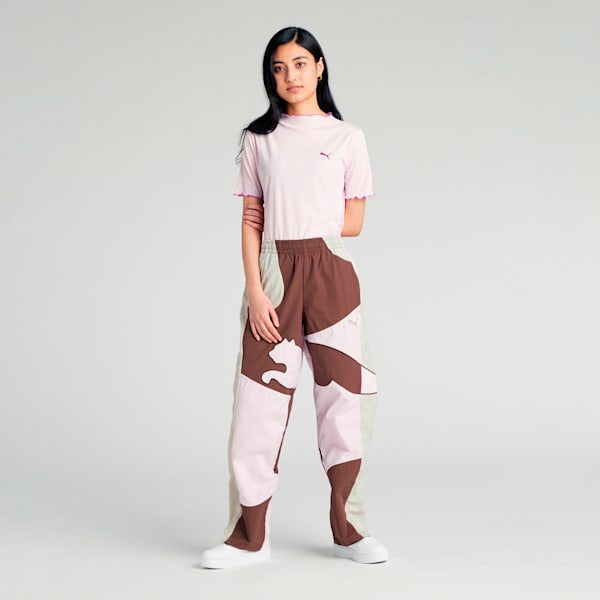 ウィメンズ サマー リブ 半袖 Tシャツ, Rose Mauve, extralarge-JPN