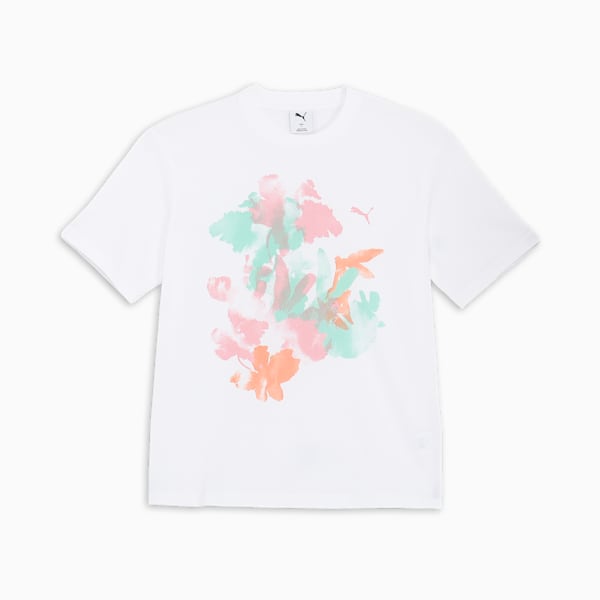 ウィメンズ サマー MX グラフィック 半袖 Tシャツ, PUMA White, extralarge-JPN
