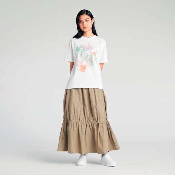 ウィメンズ サマー MX グラフィック 半袖 Tシャツ, PUMA White, extralarge-JPN