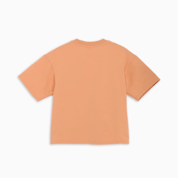 ウィメンズ ハー ベビー テリー 半袖 Tシャツ, Warm Beige, extralarge-JPN
