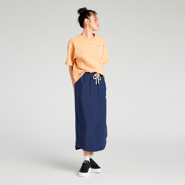ウィメンズ ハー ベビー テリー 半袖 Tシャツ, Warm Beige, extralarge-JPN