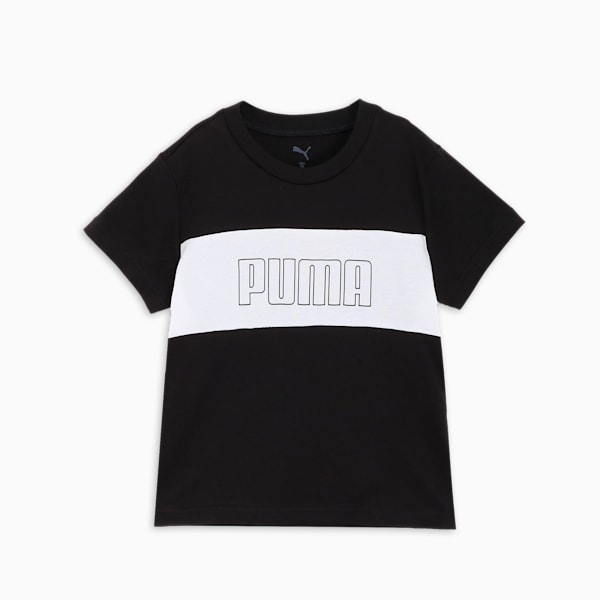 ボーイズ プーマ スポーツ ミックスクロス 半袖 Tシャツ B 120-160cm, PUMA Black, extralarge-JPN