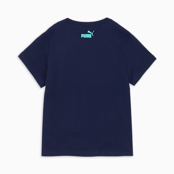 ボーイズ プーマ スポーツ ミックスクロス 半袖 Tシャツ B 120-160cm, PUMA Navy, extralarge-JPN