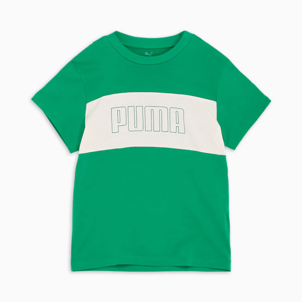 ボーイズ プーマ スポーツ ミックスクロス 半袖 Tシャツ B 120-160cm, Archive Green, extralarge-JPN
