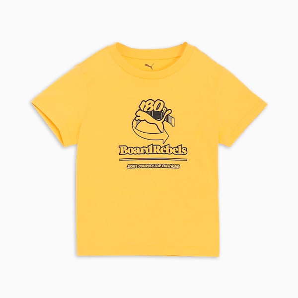 ボーイズ ミッド90S 半袖 Tシャツ 120-160cm, Sunny Yellow, extralarge-JPN