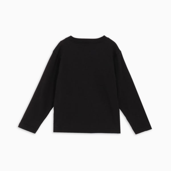 ボーイズ ミッド90S 長袖 Tシャツ 120-160cm, PUMA Black, extralarge-JPN