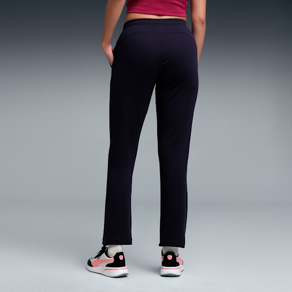 Women's Essential Comfort Slim Fit Knitted Pants, New Navy, extralarge-IND