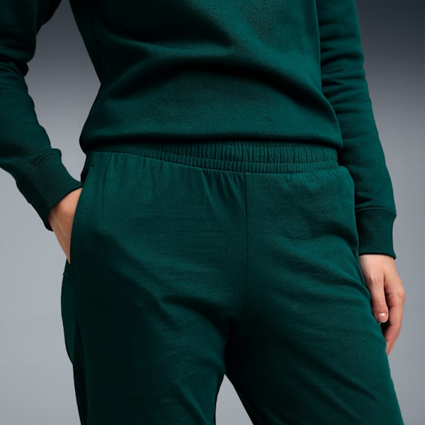 Women's Zippered Jersey Pants, Green Terrain, extralarge-IND
