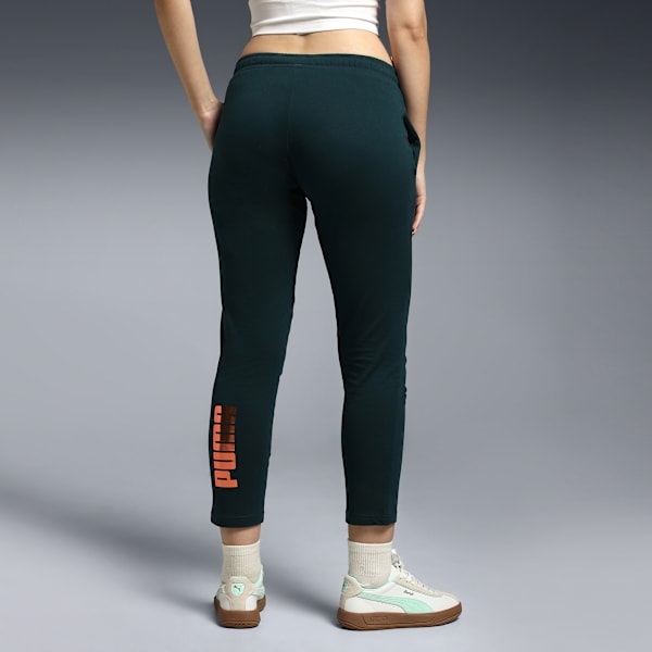 Women's Slim Fit 7/8 Pants, Green Terrain, extralarge-IND