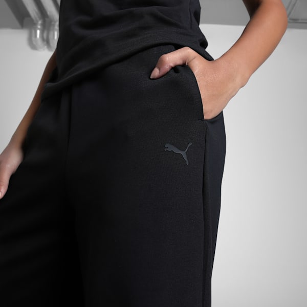 Essentials Women's Flared Pants, PUMA Black, extralarge-IND
