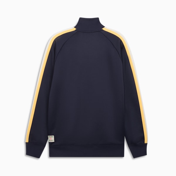 T7 Bright Lights NYC Flagship Men's Track Jacket, New Navy, extralarge