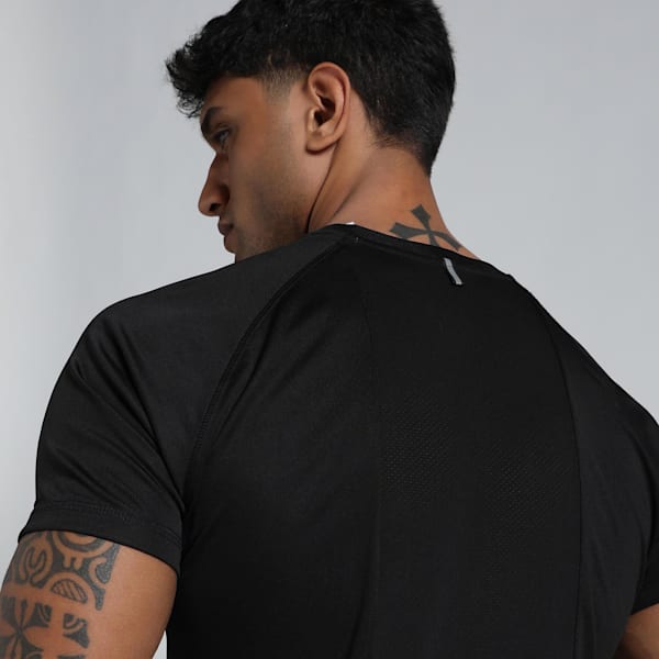 Men's Essential Raglan Training Tee, PUMA Black, extralarge-IND