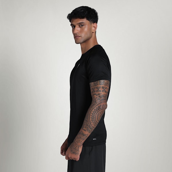 Men's Essential Raglan Training Tee, PUMA Black, extralarge-IND