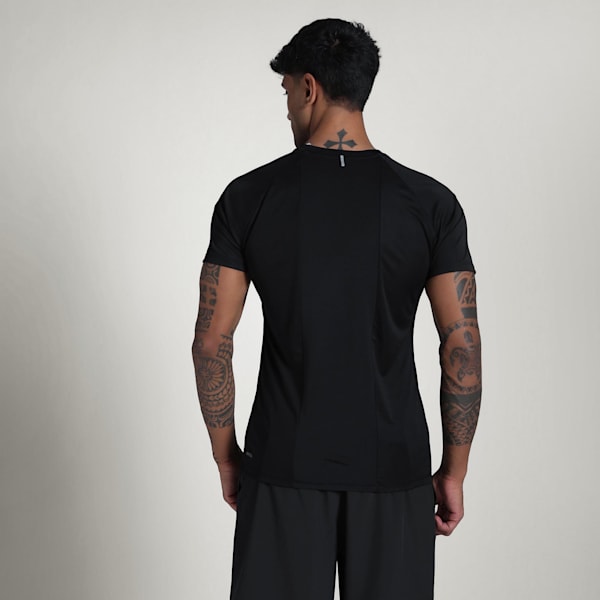 Men's Essential Raglan Training Tee, PUMA Black, extralarge-IND