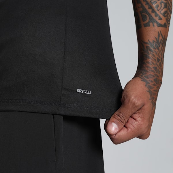 Men's Essential Raglan Training Tee, PUMA Black, extralarge-IND