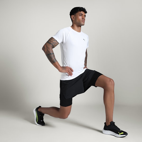 Men's Essential Raglan Training Tee, PUMA White, extralarge-IND